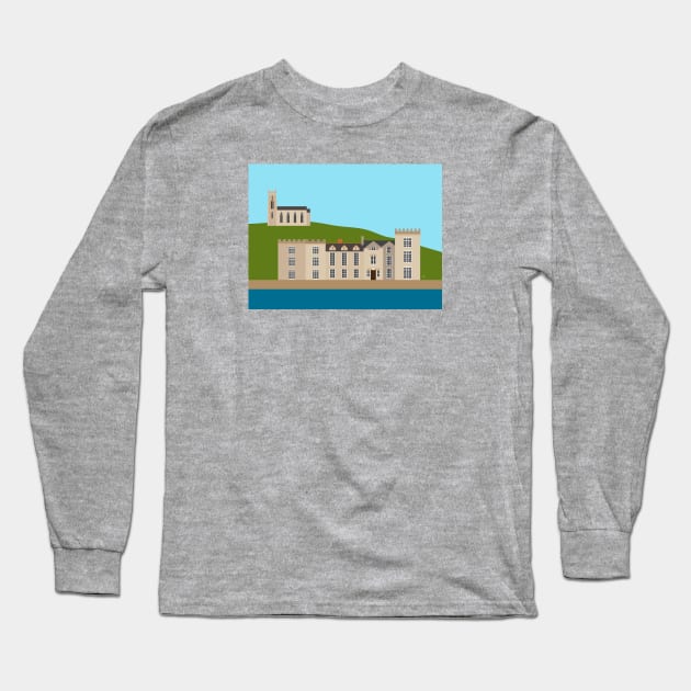 Castletownshend, County Cork, Ireland Long Sleeve T-Shirt by lymancreativeco